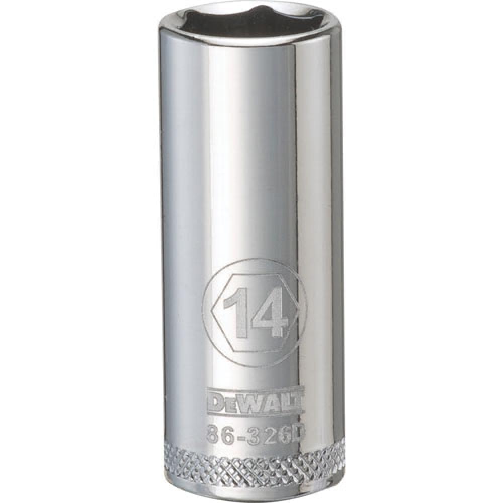 6 Point 3/8&#34; Drive Deep Socket 14 MM<span class=' ItemWarning' style='display:block;'>Item is usually in stock, but we&#39;ll be in touch if there&#39;s a problem<br /></span>