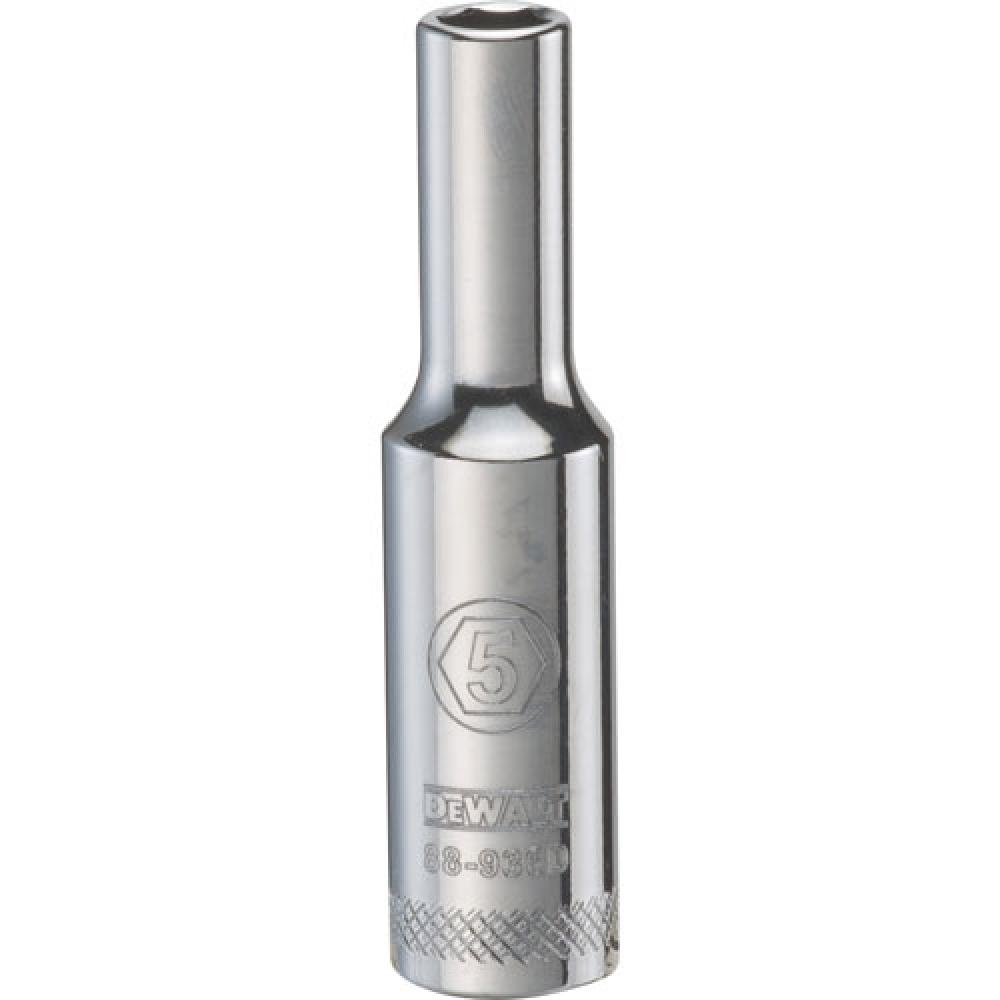 6 Point 1/4&#34; Drive Deep Socket 5 MM<span class=' ItemWarning' style='display:block;'>Item is usually in stock, but we&#39;ll be in touch if there&#39;s a problem<br /></span>