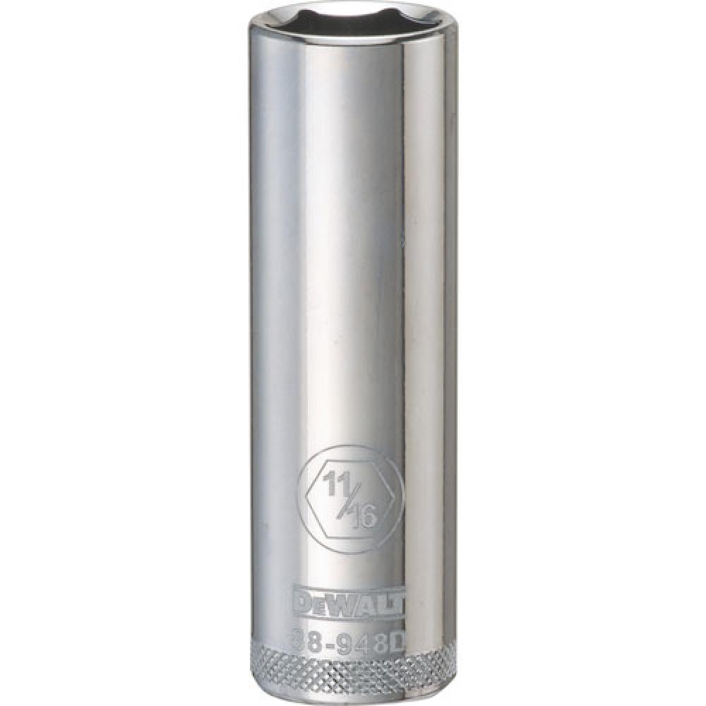 6 Point 1/2&#34; Drive Deep Socket 11/16&#34; SAE<span class=' ItemWarning' style='display:block;'>Item is usually in stock, but we&#39;ll be in touch if there&#39;s a problem<br /></span>