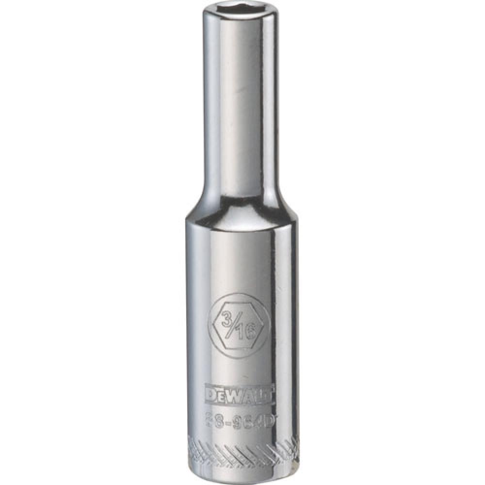6 Point 1/4&#34; Drive Deep Socket 3/16&#34; SAE<span class=' ItemWarning' style='display:block;'>Item is usually in stock, but we&#39;ll be in touch if there&#39;s a problem<br /></span>
