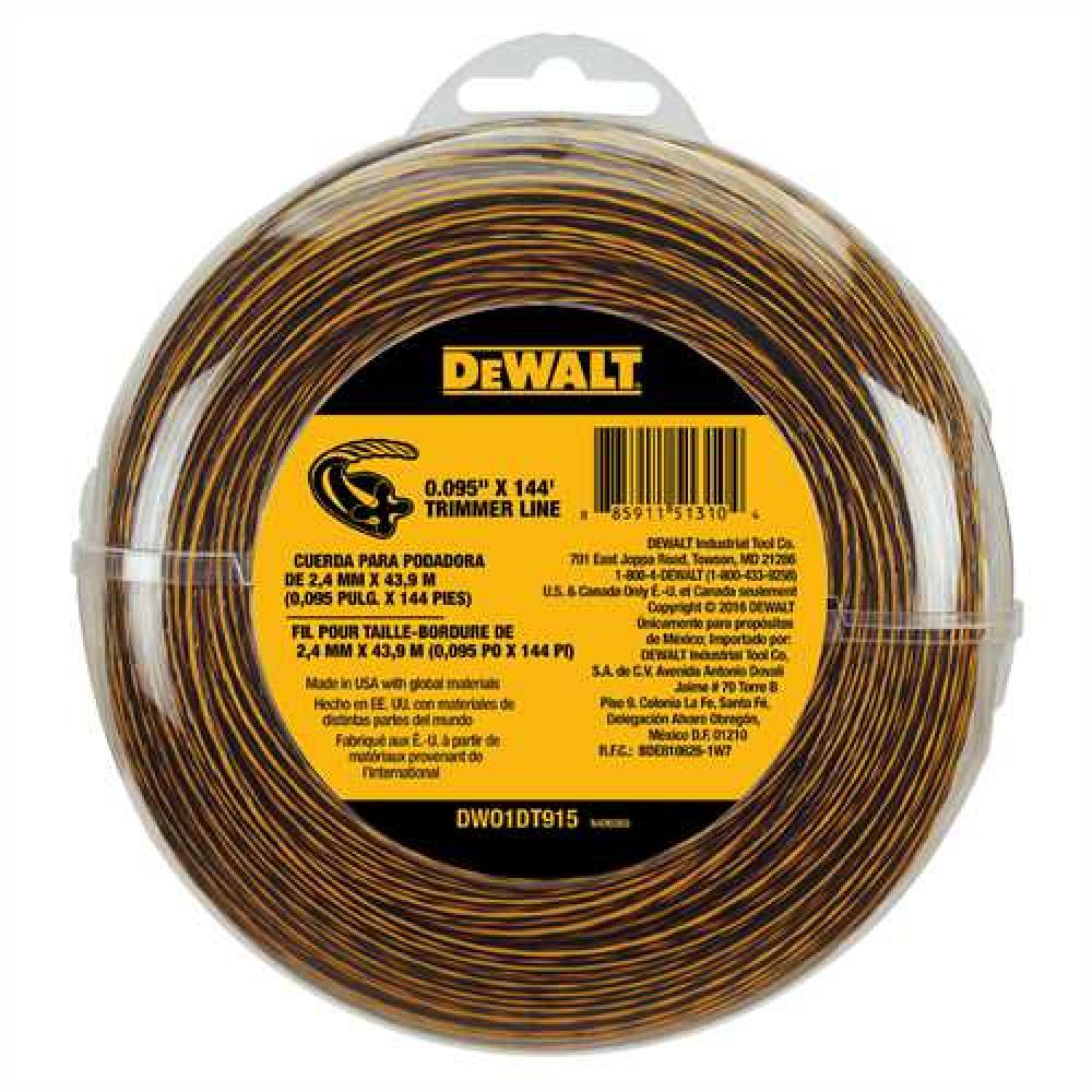 DEWALT 144-ft Spool 0.095-in Trimmer Line<span class=' ItemWarning' style='display:block;'>Item is usually in stock, but we&#39;ll be in touch if there&#39;s a problem<br /></span>