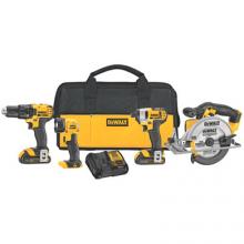DeWalt DCK421D2 - 20V MAX* Cordless 4-Tool Combo Kit
