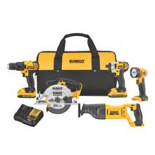 DeWalt DCK520D2 - 20V MAX* Cordless 5-Tool Combo Kit