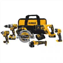 DeWalt DCK695P2 - 20V MAX* Cordless Brushless XR(R) 6-Tool Combo Kit