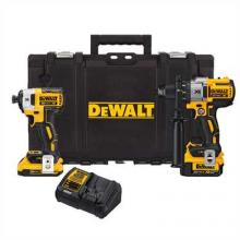 DeWalt DCKTS291D1M1 - 20V MAX* XR(R) Drill/Driver & Impact Driver Combo Kit with Tough System(TM)Case