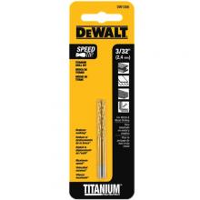 DeWalt DW1306 - 3/32" Titanium Speed Tip Drill Bit ( 2 pack)