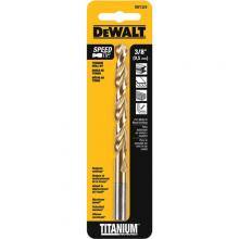 DeWalt DW1324 - 3/8" Titanium Speed Tip Drill Bit