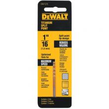 DeWalt DW1370 - 1/16" Titanium Split Point (2pc)