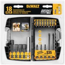 DeWalt DW2182 - 18-Pc. IMPACT READY(R) Screwdriving Set