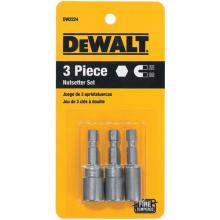 DeWalt DW2224 - 3 Pc. Nutdriver Set (1/4", 5/16", 3/8")