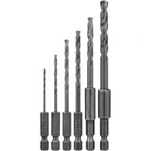DeWalt DW2551 - 6 Pc. Hex Shank Drill Bit Set