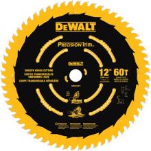 DeWalt DW3216PT - 12" 60T Smooth Crosscutting Saw Blade