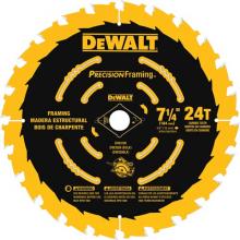 DeWalt DW3599LX - 7-1/4" 24T Precision framing saw blade