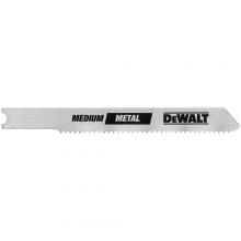 DeWalt DW3724H2 - 3" 18 TPI U-Shank Medium Metal Cutting Cobalt Steel Jig Saw Blade
