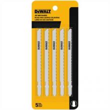 DeWalt DW3755-5 - 4" 8 TPI T-Shank Aluminum/Fiberglass Cobalt Steel Jig Saw Blade