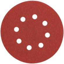 DeWalt DW4309 - 5" 8 Hole 80 Grit Hook and Loop Random Orbit Sandpaper (25 pack)