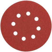 DeWalt DW4312 - 5" 8 Hole 150 Grit Hook and Loop Random Orbit Sandpaper (25 pack)