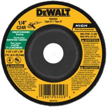 DeWalt DW4524 - 4-1/2" x 1/4" x 7/8" masonry grinding