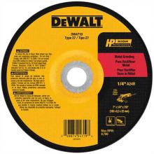 DeWalt DW4719 - 7" x 1/4" x 7/8" High Performance Metal Grinding Wheel