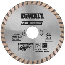 DeWalt DW4725B3 - 4-1/2" High Performance Diamond Masonry Blade - 3 pack