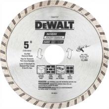DeWalt DW4727 - 5" HP Turbo Diamond Blade
