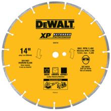 DeWalt DW4742 - 14" XP general purpose segmented diamond blade