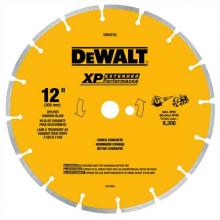 DeWalt DW4743 - 12" XP cured concrete segmented diamond blade