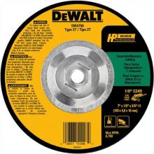 DeWalt DW4758 - 7" x 1/8" x 5/8"-11 masonry cutting