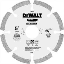 DeWalt DW4783 - 5" HP Segmented Diamond Blade