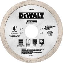 DeWalt DW4790 - 4" x .060 Tile Blade Wet/Dry