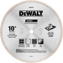 DeWalt DW4792 - 10" x .060 Tile Blade Wet