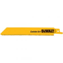 DeWalt DW4844 - 6" Carbide-Coated Reciprocating Saw Blade (Coarse)