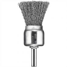 DeWalt DW49001 - 3/4" x 1/4" HP .014 Carbon Crimp Wire End Brush