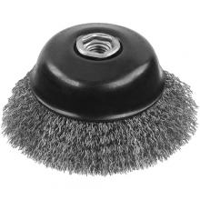 DeWalt DW49155 - 4" x 5/8"-11 XP .014 Stainless Crimp Wire Cup Brush