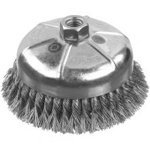 DeWalt DW49159 - 6" x 5/8"-11 XP .020 Carbon Knot Wire Cup Brush