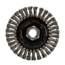 DeWalt DW49204 - 4" x 5/8"-11 HP .020 Stainless Stringer Wire Wheel