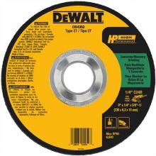 DeWalt DW4959 - 9" x 1/4" x 5/8"-11 masonry grinding