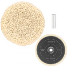 DeWalt DW4985CL - 7" Wool Buffing Pad & backing pad combo kit