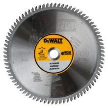 DeWalt DW71280T5 - 12" 80T Aluminium Cutting Saw Blade 1" Arbor