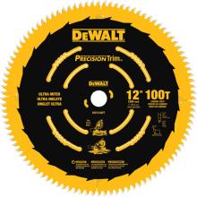 DeWalt DW72100PT - 12" 100T Ultra-Smooth Crosscutting Saw Blade