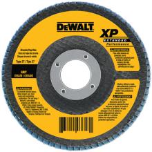DeWalt DW8359 - 4-1/2" x 5/8"-11 120g type 27 HP flap disc