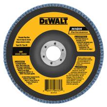 DeWalt DW8383H - 6" x 5/8"-11 120g type 29 HP flap disc