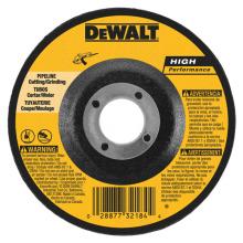 DeWalt DW8484 - 5" x 1/8" x 7/8" High Performance Pipeline Wheel