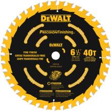 DeWalt DW9196 - 6-1/2" 40T Cross Cutting Precision Saw Blade