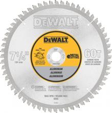 DeWalt DWA7758 - 7-1/4" 60T Aluminum Cutting Saw Blade 5/8" Arbor