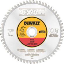 DeWalt DWA7777 - 7" 70T Ferrous Metal Cutting 20mm Arbor