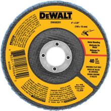 DeWalt DWA8201 - 4" x 5/8" 40 Grit Zirconia T29 Flap Disc