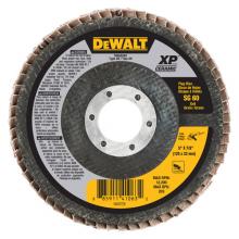 DeWalt DWA8284 - 5" x 7/8" 60G T29 XP CER FLAP DISC