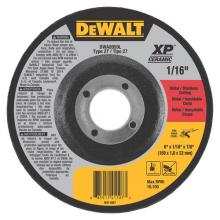DeWalt DWA8959L - 6" x 1/16" x 7/8" Type 27 Metal / Stainless Cutting Wheel