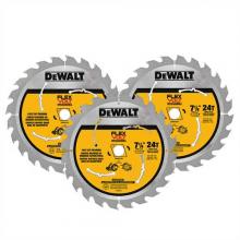 DeWalt DWAFV37243 - 7-1/4" Circular Saw Blade 3pk